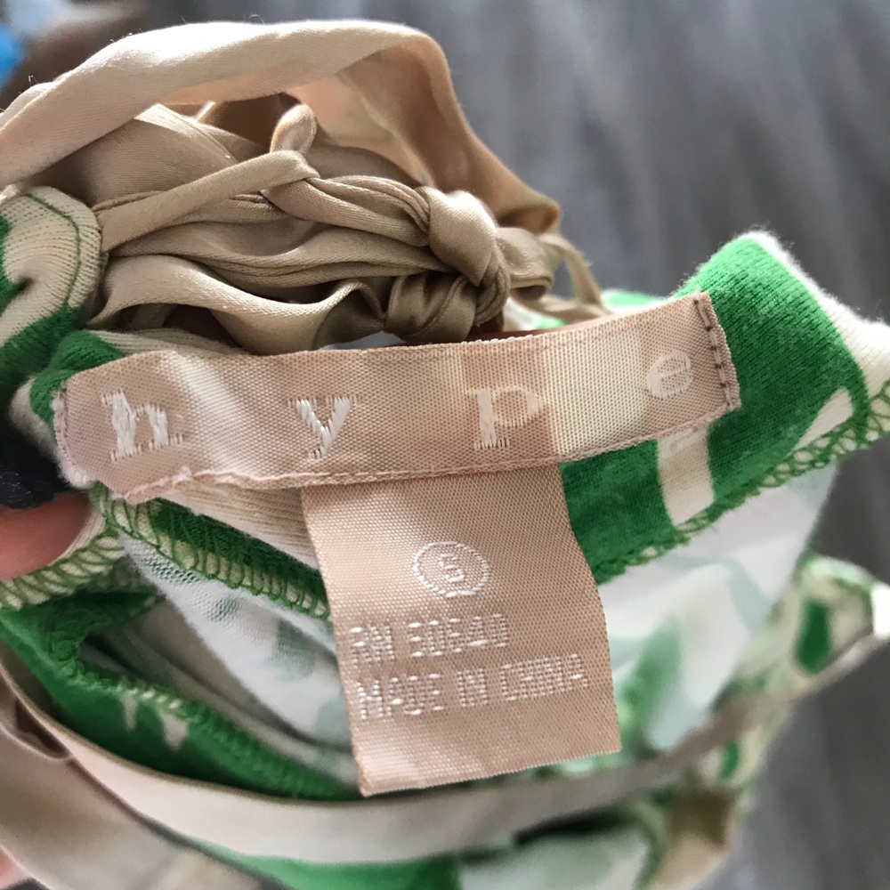 Nordstrom Tropical Hype Green Palm Maxi Dress - Picture 4 of 4
